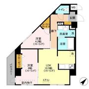 ラフレ東川口の間取り画像
