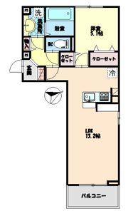 ロイヤルサン Bの間取り画像