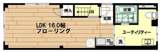 K－ONEビルの間取り画像