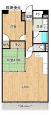 ネオハイツ松江の間取り画像