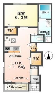 South Windの間取り画像