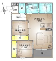 REGALEST 南高前の間取り画像