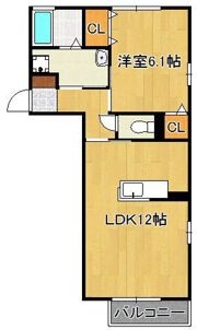 コープアールエムIの間取り画像