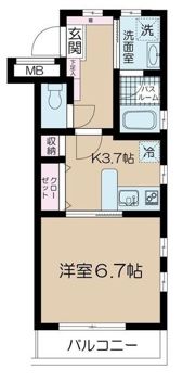 コレディパーチェ アカバネニシガオカの間取り画像