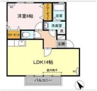 グランコート Bの間取り画像