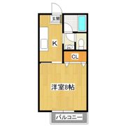 吉瀬ハイツの間取り画像