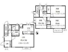 アベニュー浜田山の間取り画像