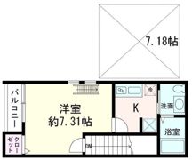 マーレ船堀の間取り画像