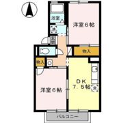 キャンサーパレスA棟の間取り画像