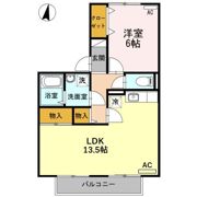 セジュールシマダ C棟の間取り画像