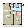 山栄ハイツの間取り画像