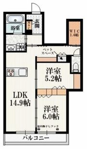 ALLUREの間取り画像
