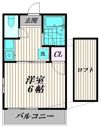 パークサイドアネックスⅡ（ツー）の間取り画像