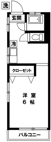 中山ビルの間取り画像