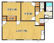 サラダ村 A棟の間取り画像