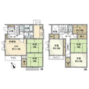 千代田戸建の間取り画像