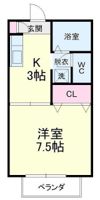 アミティエCの間取り画像