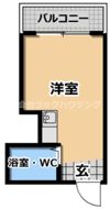 JPアパートメント守口Ⅲの間取り画像