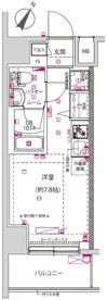 クラリッサ横浜シエルの間取り画像