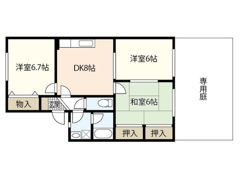 ドルフ井口台B棟の間取り画像