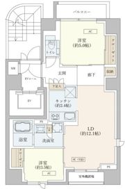 フォレ麻布十番の間取り画像