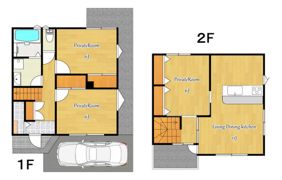 祇園テラスハウスの間取り画像