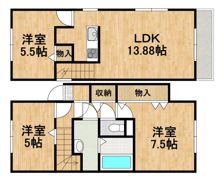 M's Westの間取り画像