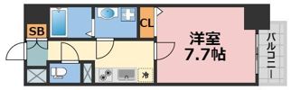 エスリード北浜EASTの間取り画像