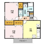 リビングタウン松代 ABCDEの間取り画像