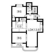 第二ゴトウハイツの間取り画像