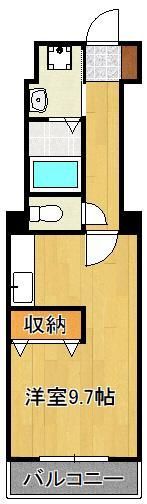 カーサナーシサスの間取り画像