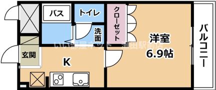 K－ハウスの間取り画像