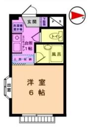 中川コーポの間取り画像