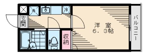 グランメールむさしのの間取り画像