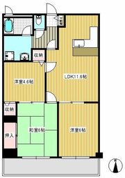 ハイシティロイヤルの間取り画像