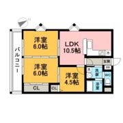 プレジデント箱崎の間取り画像