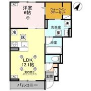 ヴィラ コンフォートの間取り画像