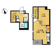 RIZEST陸前原ノ町の間取り画像