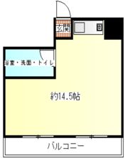 鶯谷永谷マンションの間取り画像