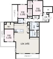 ステラヒルズの間取り画像