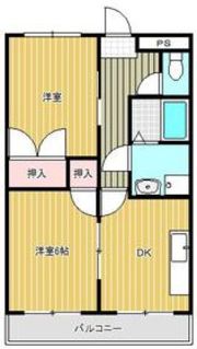 マンション吉野の間取り画像