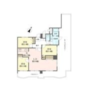 ﾗｲｵﾝｽﾞﾏﾝｼｮﾝ新大江第2 602号の間取り画像