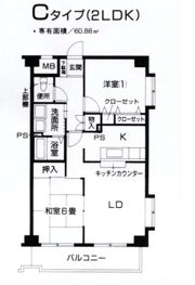 プロスペリテⅢの間取り画像
