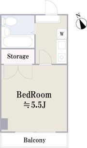 KITANO APARTMENT経堂の間取り画像