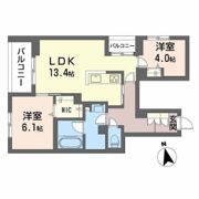 ソレムニティの間取り画像
