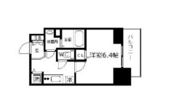 プレサンス南森町ライズの間取り画像