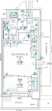 デュオステージ浦和岸町の間取り画像