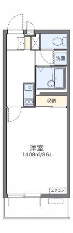 レオネクストカルミアの間取り画像