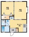 KCハイツの間取り画像