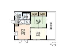 ベルメゾンイシダの間取り画像